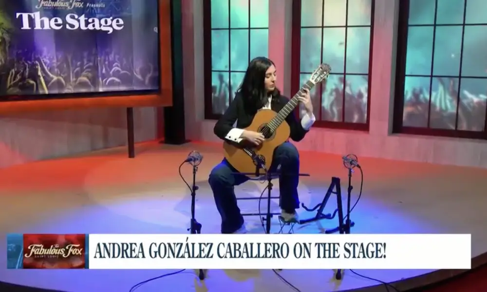 Andrea González Caballero on My St. Louis TV Show to Announce U.S. Concert Tour